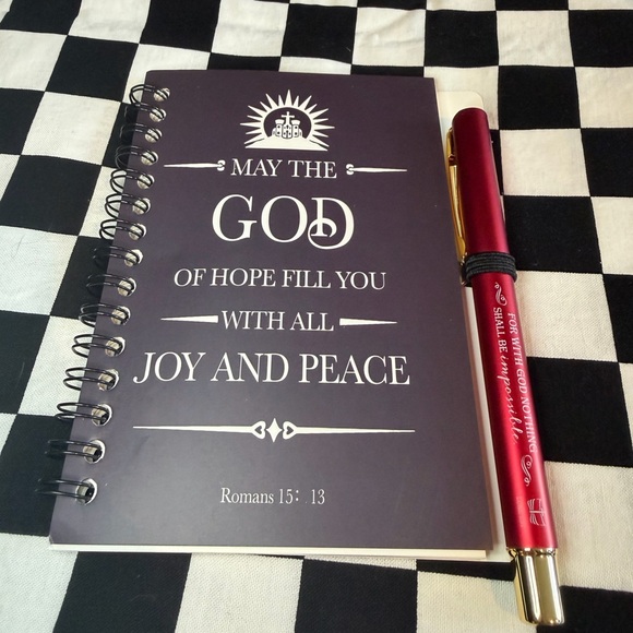 3/$10 Miniature Prayer Journal With Pen - Picture 6 of 10